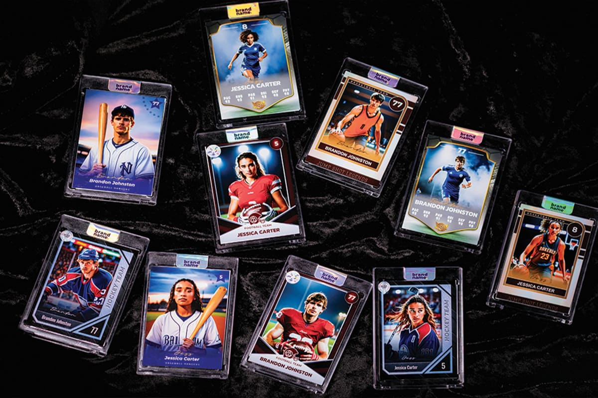 AI Trading Cards — Turn guests into branded, collectible trading cards.